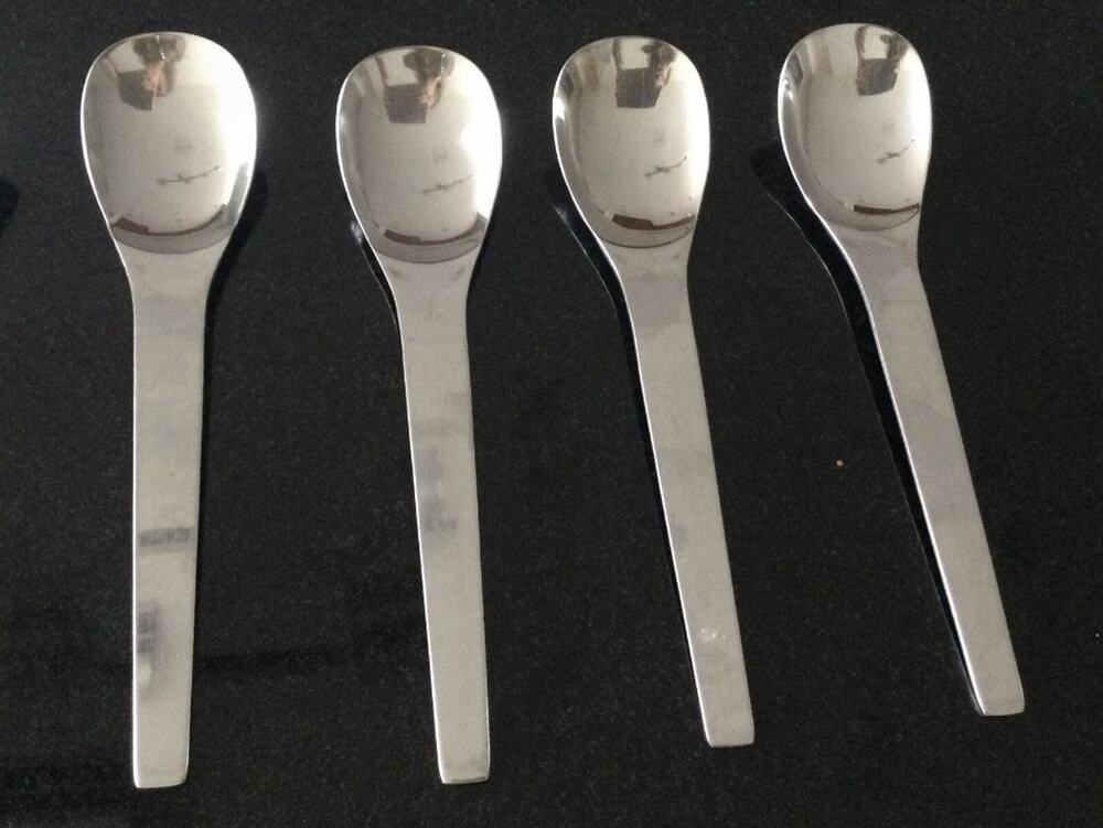 Set 6 Dalia Picasso Spain Stainless Tablespoons Flatware Spoons 7 7/8 Inch